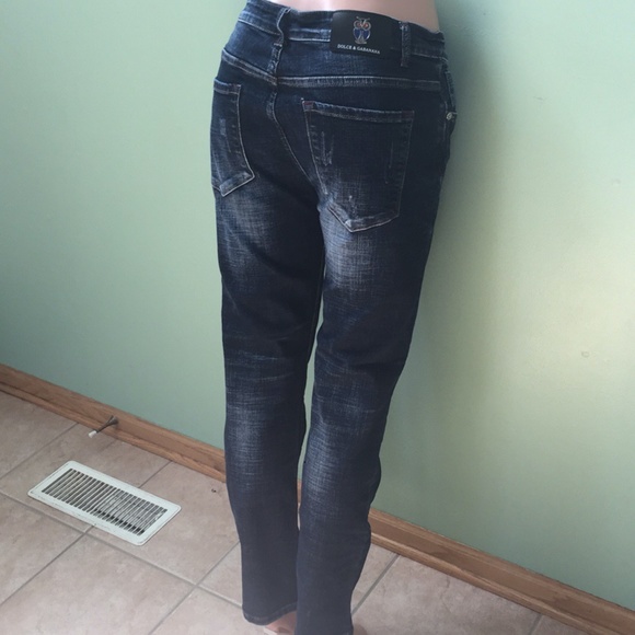 Dolce And Gabanana Stretch Jeans Womens 34 - Picture 3 of 7